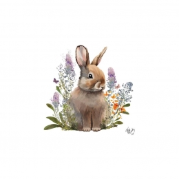  Belle Bunny húsvéti Szalvéta